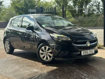 Used Vauxhall Corsa Design Edition 2016 Black Hatchback