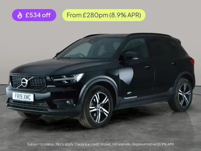 Used Volvo XC40 R-Design 163 HP (119 kW) 2019 Black SUV