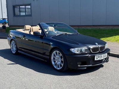 Begagnad BMW 330 Cabriolet Sport Line 2005 Svart Cab