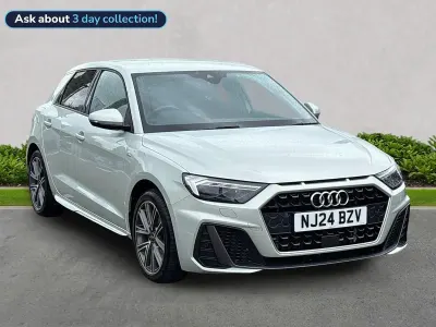 Used Audi A1 Sportback S-Line 110 HP (80 kW) 2024 Silver Hatchback