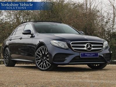 Used Mercedes E400 AMG line 2019 Blue Sedan