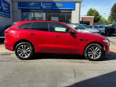 Used Jaguar F-Pace R-Sport 180 HP (132 kW) 2016 Red SUV