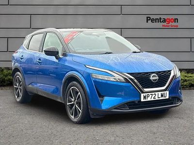 Blue Used 2022 Nissan Qashqai Tekna SUV | £18,950 (Fair price)