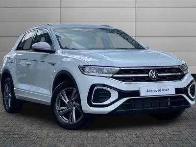 Used VW T-Roc R-line 150 HP (110 kW) 2023 Pure white SUV