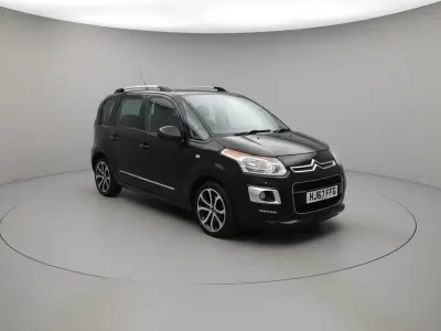 Used Citroën C3 Picasso Platinum 100 HP (73 kW) 2017 Black MPV
