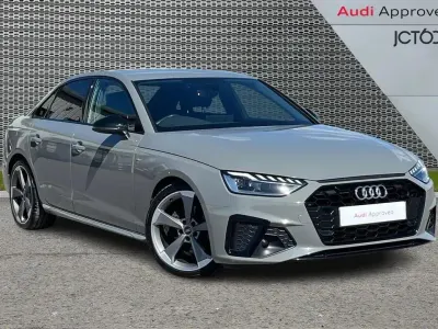 Used Audi A4 Black Edition 147 HP (108 kW) 2021 Grey Sedan