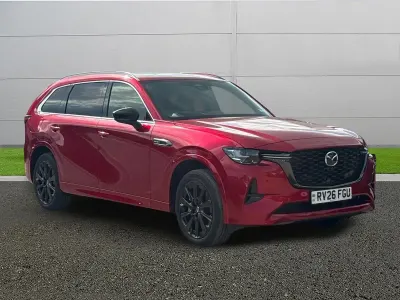 Ny Mazda CX-80 Homura-Line 328 HK (241 kW) 2026 Röd SUV