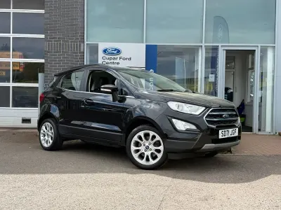 Used Ford Ecosport Titanium 125 HP (91 kW) 2021 Black SUV
