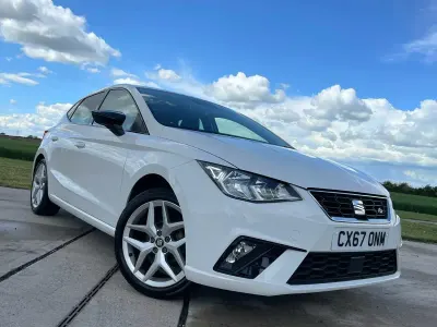 Used Seat Ibiza FR 95 HP (69 kW) 2017 White Hatchback