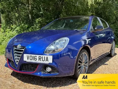 Used Alfa Romeo Giulietta 150 HP (110 kW) 2016 Blue Hatchback