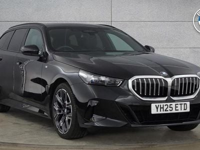 Black Used 2025 BMW 520 M Sport Estate | £45,000 (Expensive)