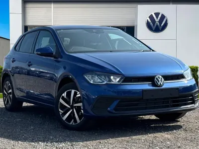 New VW Polo Match 95 HP (69 kW) 2026 Blue Hatchback