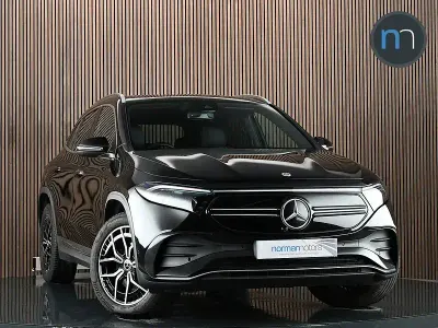 Usado Mercedes EQA350 AMG Line Premium 214 kW (292 CV) 2023 Negro SUV
