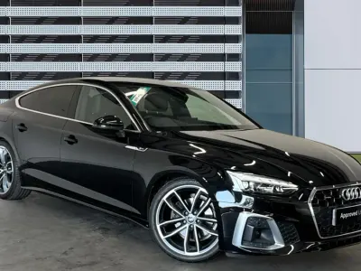 Used Audi A5 S-Line 150 HP (110 kW) 2023 Blue Coupe