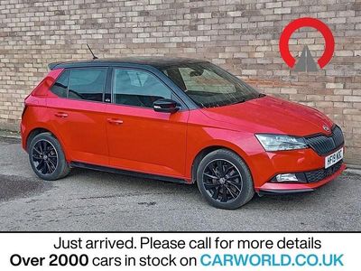 Used Skoda Fabia Monte Carlo 110 HP (80 kW) 2019 Red Hatchback