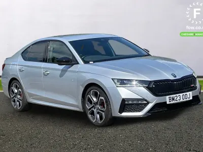 Used Skoda Octavia vRS 245 HP (180 kW) 2023 Silver Hatchback