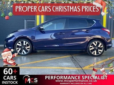 Blue Used 2017 Nissan Pulsar Tekna Hatchback | £6,757 (Fair price)