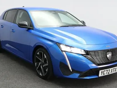 Used Peugeot 308 Allure Premium 130 HP (95 kW) 2022 Blue Hatchback