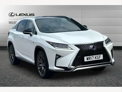 Used Lexus RX450h Sport Line 313 HP (230 kW) 2017 White SUV