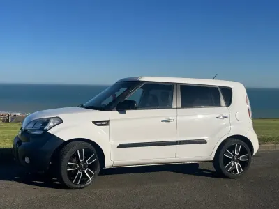 Usado Kia Soul 2011 Blanco SUV