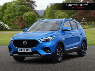 Used MG ZS Exclusive 106 HP (77 kW) 2020 Blue SUV