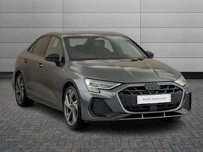 Used Audi A3 Black Edition 150 HP (110 kW) 2025 Grey Sedan