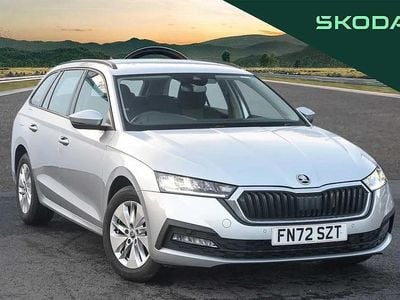 Brilliant silver metallic Used 2022 Skoda Octavia SE Technology Estate | £17,495 (Fair price)