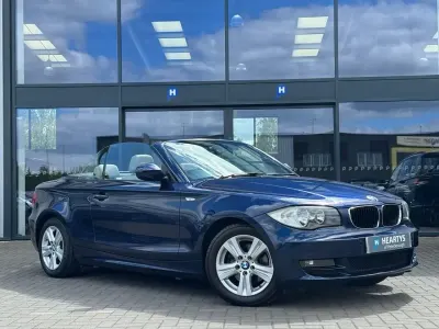 Used BMW 120 Cabriolet 177 HP (130 kW) 2010 Blue Cabriolet