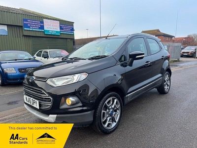 Used Ford Ecosport Titanium 95 HP (69 kW) 2016 Black SUV