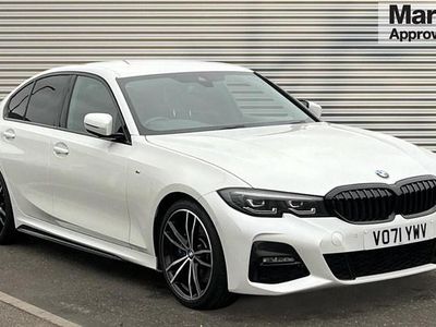 White Used 2021 BMW 320 M Sport Sedan | £22,991 (Fair price)