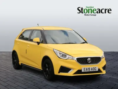 Usado MG MG3 Exclusive 106 HP (77 kW) 2019 Amarelo Citadino