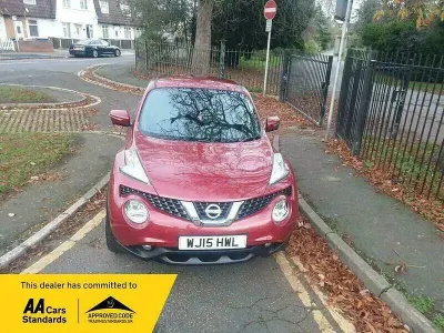 Used Nissan Juke Tekna 2015 Red SUV
