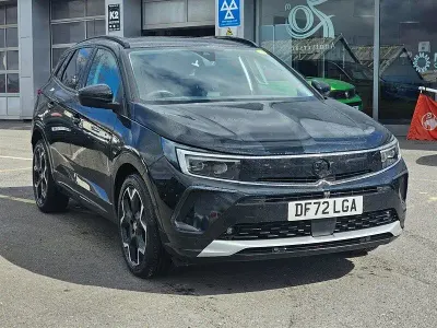 Used Vauxhall Grandland X Ultimate 130 HP (95 kW) 2022 Black SUV