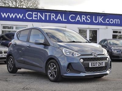 Used Hyundai i10 Premium 87 HP (63 kW) 2017 Blue Hatchback