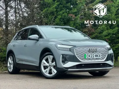 Used Audi Q4 e-tron S-Line 150 kW (204 HP) 2022 Grey SUV