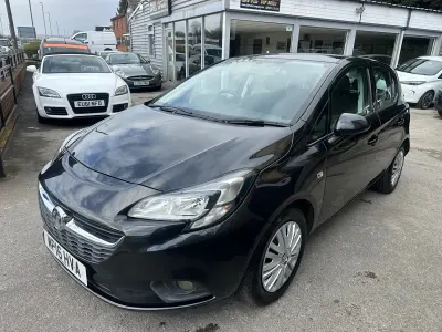 Used Vauxhall Corsa Design Edition 2016 Black Hatchback