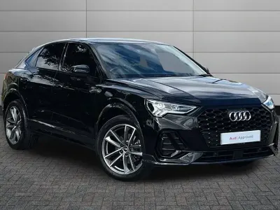 Used Audi Q3 Sportback Black Edition 148 HP (108 kW) 2023 Mythos black SUV