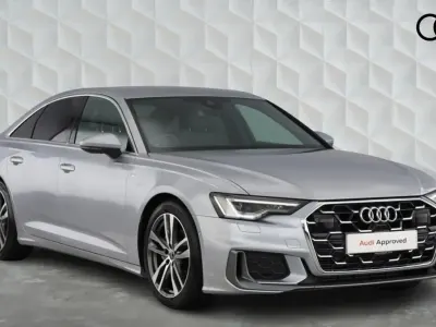 Used Audi A6 S-Line 204 HP (150 kW) 2023 Silver Sedan