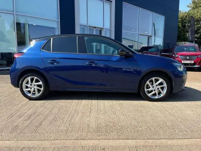 Used Vauxhall Corsa SRi 99 HP (72 kW) 2020 Blue Hatchback