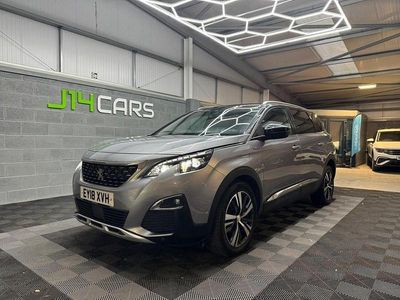 Grey Used 2018 Peugeot 5008 GT-line SUV | £14,495 (Fair price)