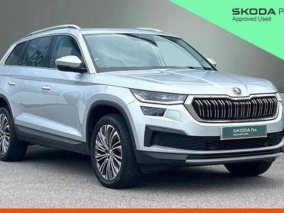 Used Skoda Kodiaq SE L Executive 150 HP (110 kW) 2023 Brilliant silver metallic SUV