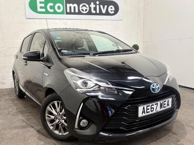 Used Toyota Yaris Hybrid 2017 Black Hatchback