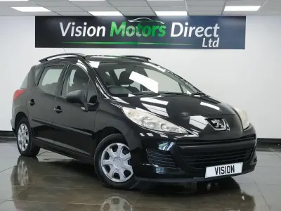 Used Peugeot 207 S 92 HP (67 kW) 2011 Black Estate