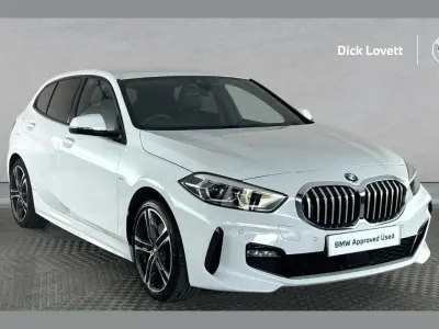 Used BMW 118 M Sport 134 HP (98 kW) 2023 White Hatchback