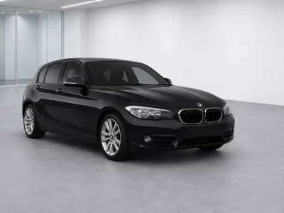 Usado BMW 118 Sport Line 136 CV (100 kW) 2018 Negro Utilitario