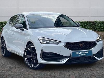 Used Cupra Leon 150 HP (110 kW) 2023 White Hatchback
