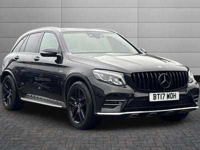 Used Mercedes GLC43 AMG Premium Plus 367 HP (269 kW) 2017 Obsidian black Estate