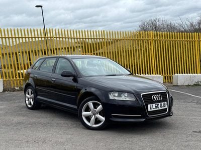 Used Audi A3 Sportback 2010 Black Hatchback