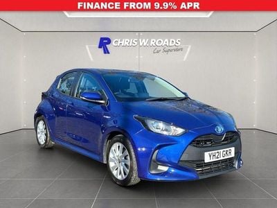 Used Toyota Yaris Hybrid 2021 Blue Hatchback