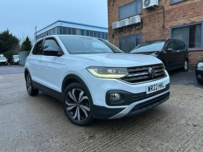 Used VW T-Cross Black Edition 2022 White SUV